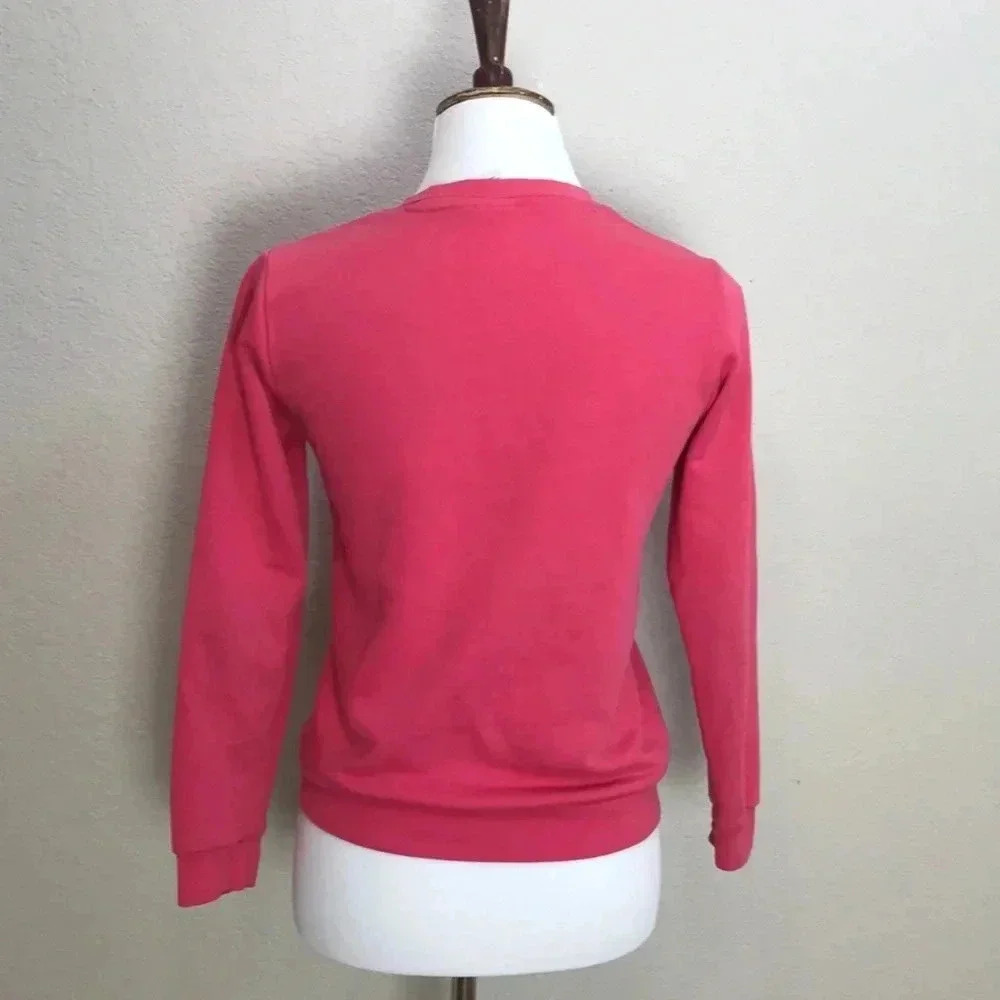 Adidas Trefoil Pink Sweatshirt - Picture 3 of 4